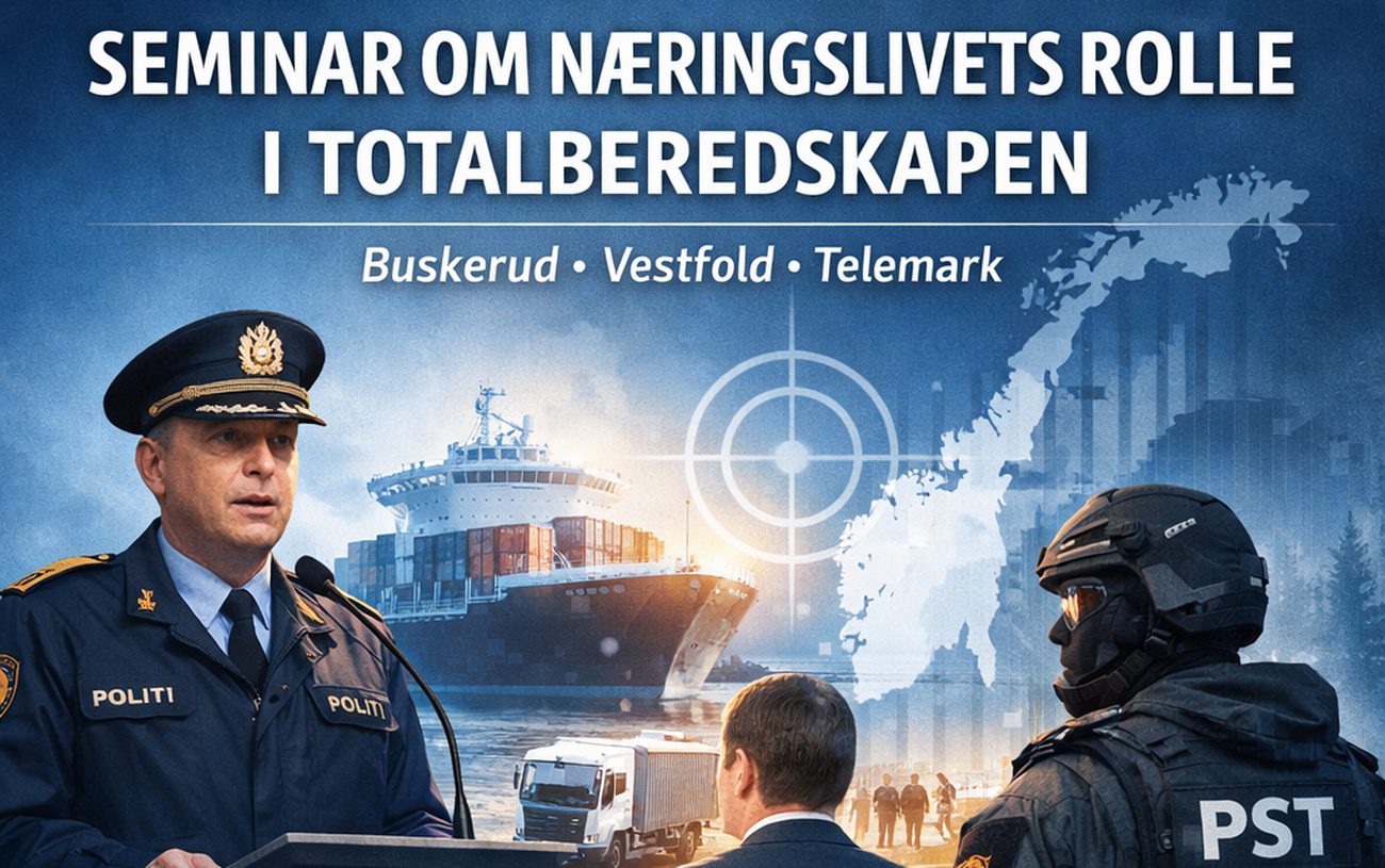 Invitasjon til seminar: totalberedskap for næringslivet