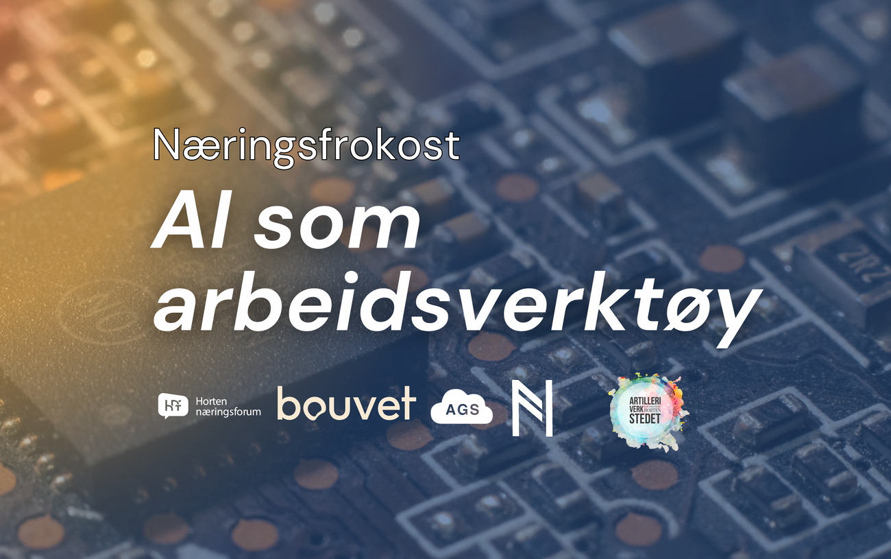 Fullbooket næringsfrokost om KI på Artilleriverkstedet